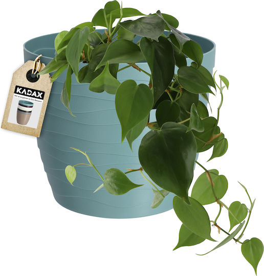 Kadax Plastic Green Flower Pot 15x15cm