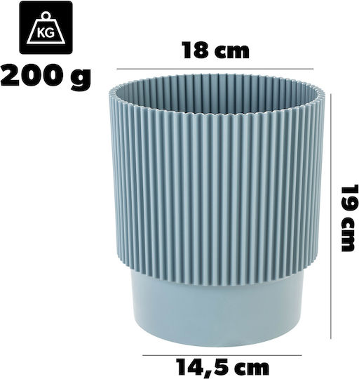 Kadax Ghiveci De Flori Din Plastic Verde 17 Cm