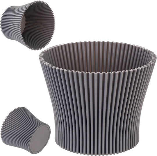 Kadax Γλάστρα Πλαστική Gray 11εκ.