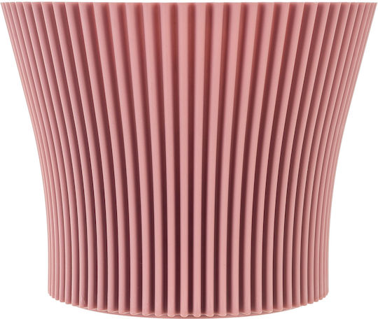 Kadax Plastic Pink Flower Pot 11cm
