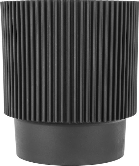 Kadax Γλάστρα Πλαστική Black 13εκ.