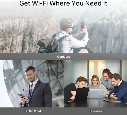 Mercusys MT110 v2 Drahtloser 4G Tragbarer Hotspot Wi‑Fi 4