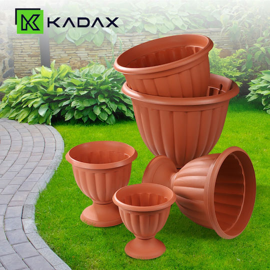 Kadax Kadax Kunststoff Blumentopf Terrakotta 34cm