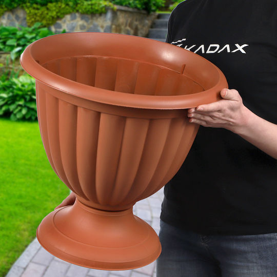 Kadax Kadax Kunststoff Blumentopf Terrakotta 34cm