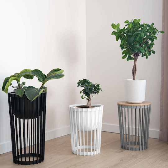 Kadax Kadax Kunststoff-Blumentopf Weiß