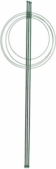Ring Support Plants Flowers 90cm Metal Stakes 6pcs