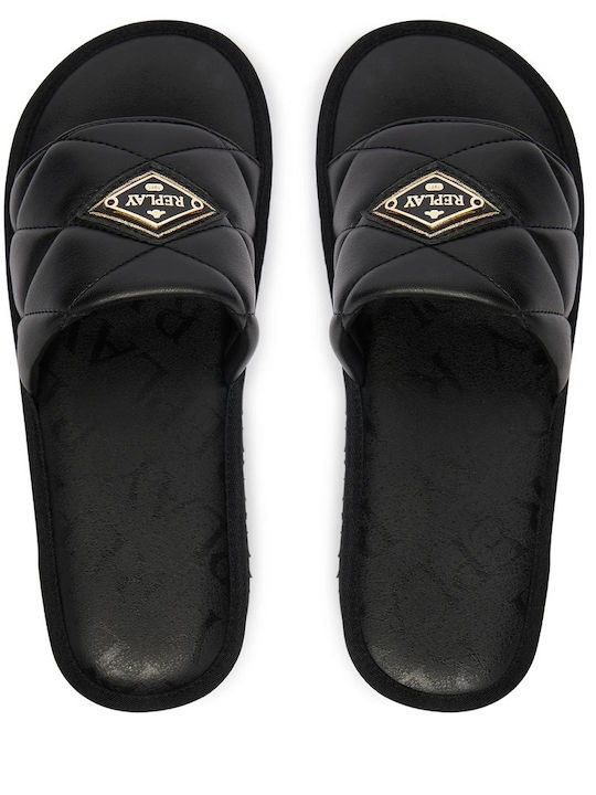 Γυναικεία Σανδάλια Flatforms Μαύρα
