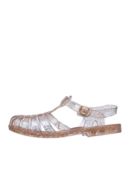Women's White Flat Sandals