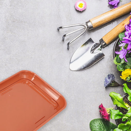 Kadax Пластмасова Чиния За Пот Terracotta 80x15.5см 31523
