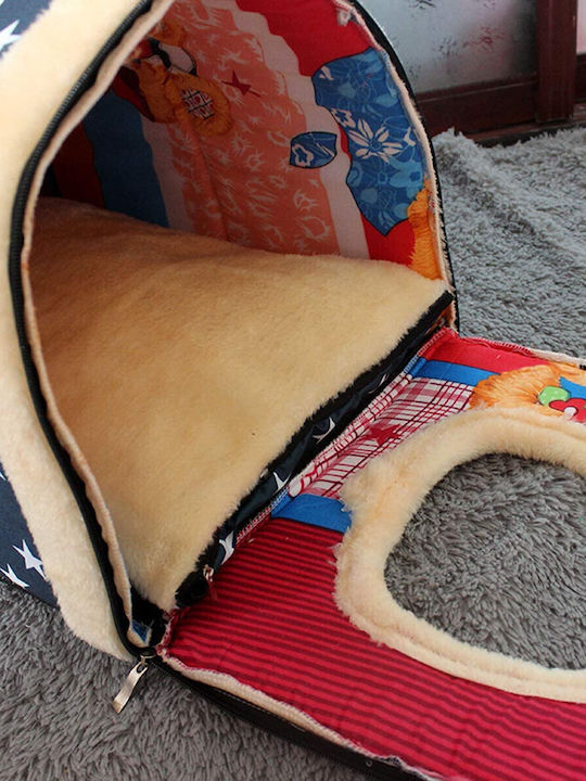 Hundebett Sofa Blau 40x35cm