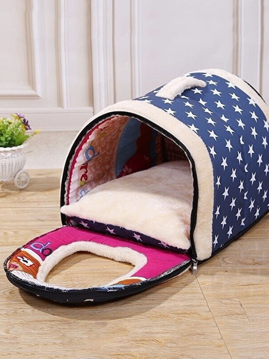 Hundebett Sofa Blau 40x35cm