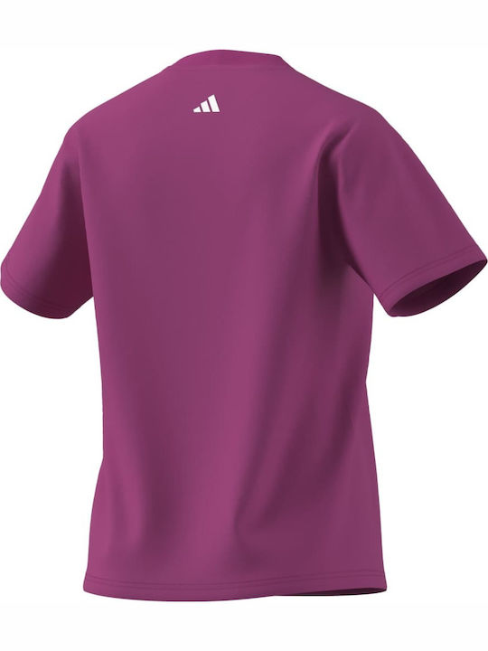adidas Graphic Purple T-shirt