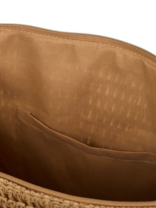Roxy Wicker Black Beach Bag