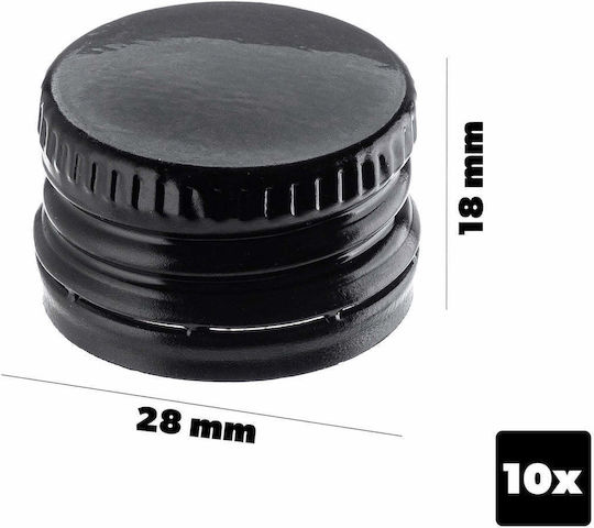 Bottle Caps Fi28 Bottle Caps Bottles Cap 10pcs Black