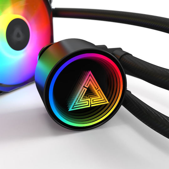 Montech Lightflow 240 Υδρόψυξη AIO CPU με 2 Ανεμιστήρες 120mm και ARGB Φωτισμό