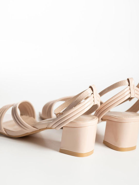 Beige Sandals K26-352-DMS313-2-BEIGE