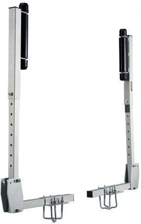 Vevor Boat Trailer Guides 700-1050 Mm Height Adjustable Trailers Guide 2pcs Thickened High-duty Trailer Guide-ons Smooth Roller Guidance Over 16 In Larger Fishing Boats Runabout Boats