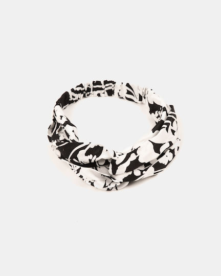Hair Band One Size Black Floral