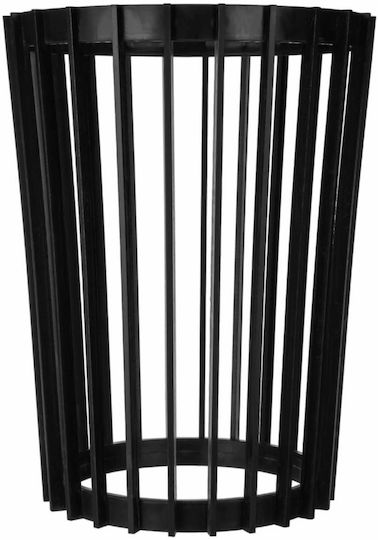 Standing Flower Plant Stand Loft Double-sided Black 53.5 Cm