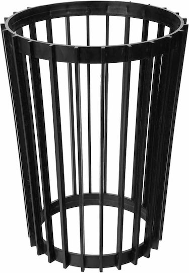 Stehender Pflanzenständer Loft Doppelseitig Schwarz 39,5 cm