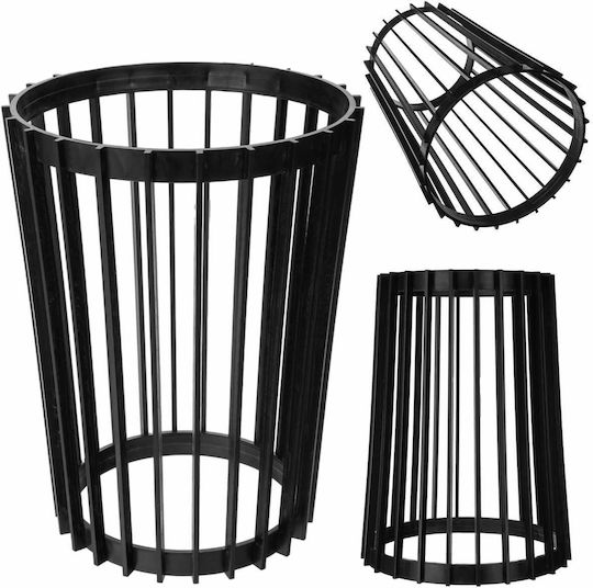 Stehender Pflanzenständer Loft Doppelseitig Schwarz 39,5 cm