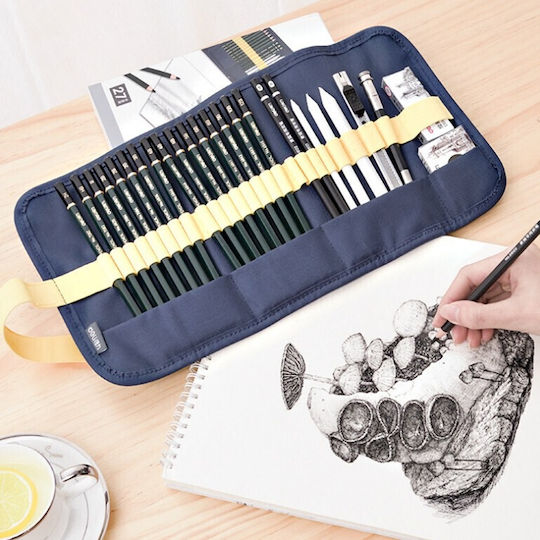 Professional Sketch Pencil Set 27 Pieces Er D L
