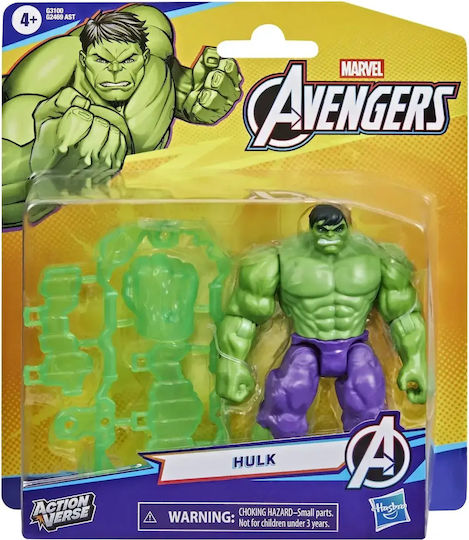 Figură De Acțiune Marvel Avengers Hulk Pentru 4+ Ani 11.4cm