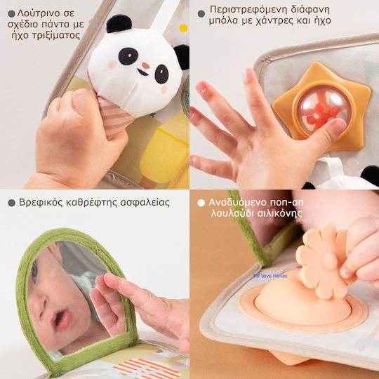 Taf Toys Μπάλα Peek από Σιλικόνη με Ήχους για 6+ Μηνών