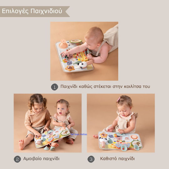 Taf Toys Μπάλα Peek από Σιλικόνη με Ήχους για 6+ Μηνών