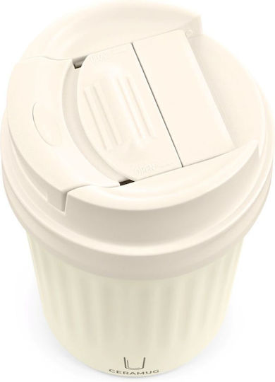 Troika Μπουκάλι Θερμός Πλαστικό 300ml Ceramug 300
