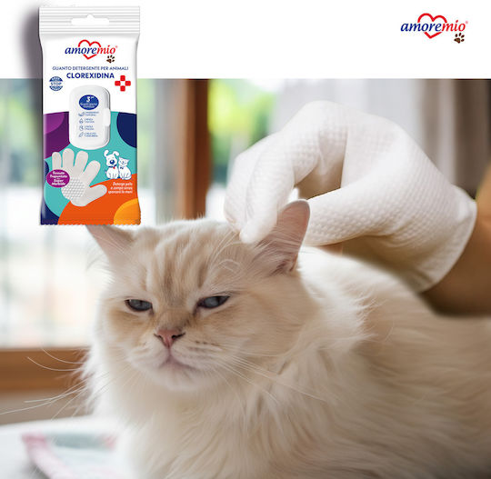 Amore Mio Cleansing Gloves Fur Paws X3