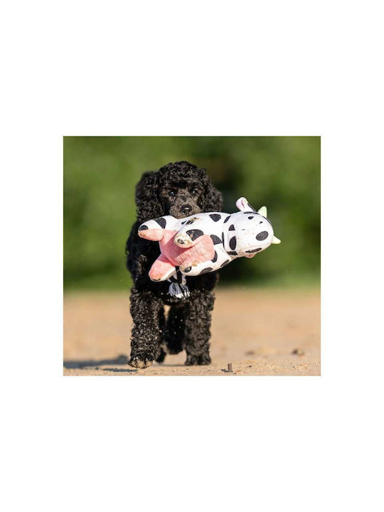 Max & Molly Cuddly Dog Toy with Sound 26cm White 1 Piece