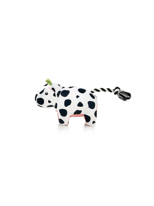 Max & Molly Cuddly Dog Toy with Sound 26cm White 1 Piece