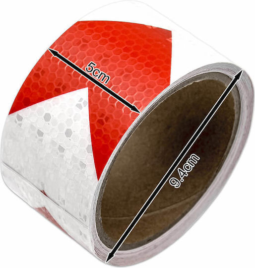 Reflective Tape in White Color 5m x 5cm