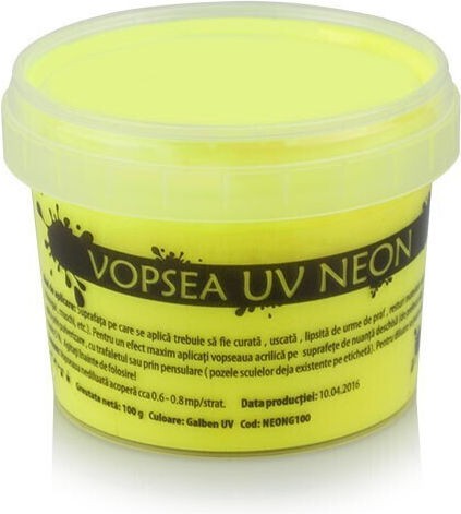 Neon Yellow Uv Paint