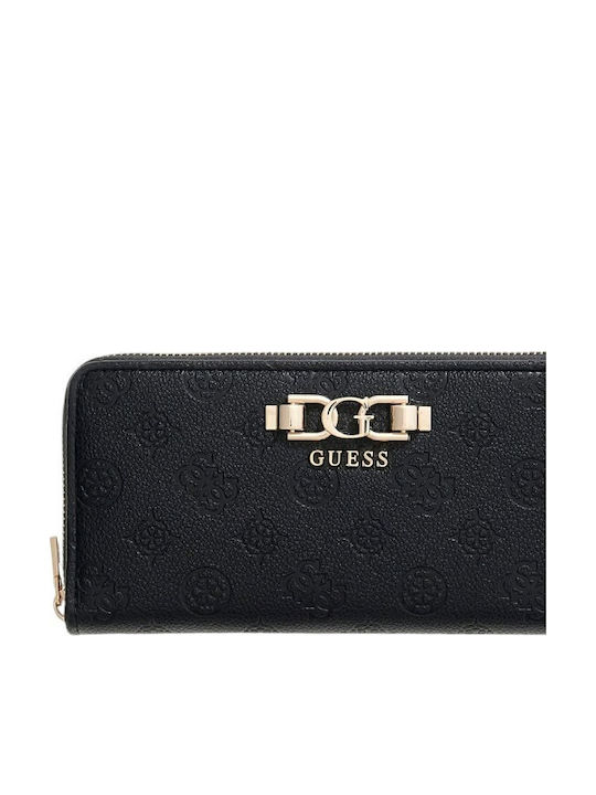 Guess Logo Μεγάλο Γυναικείο Πορτοφόλι Μαύρο Guess Logo Μεγάλο Γυναικείο Πορτοφόλι Μαύρο