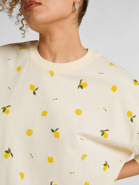 Hunkemöller Sommer Nachthemd Lemon