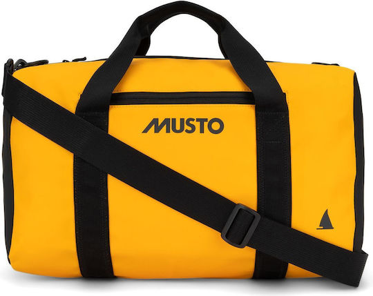 Musto Пътна Чанта Златиста Текстилна