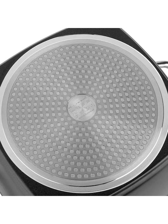 Florina Tiefe Kochtopf aus Aluminium 4l / 24cm