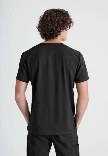 Grey's Anatomy Male Medical Blouse Black
