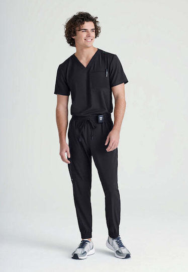 Grey's Anatomy Male Medical Blouse Gray