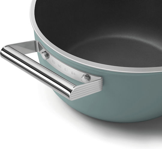 Smeg 50's Style Kochtopf aus Aluminium 5.4lt / 24cm