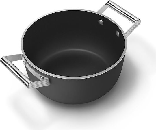 Smeg Oală Adâncă Stilul Anilor 50 Din Aluminiu 5.4lt 24cm