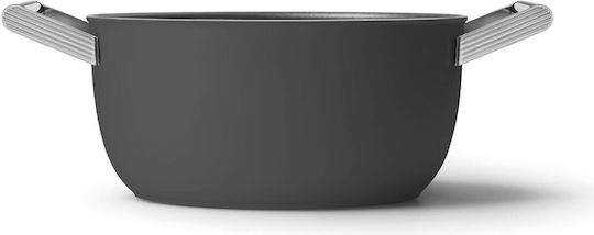 Smeg Oală Adâncă Stilul Anilor 50 Din Aluminiu 5.4lt 24cm