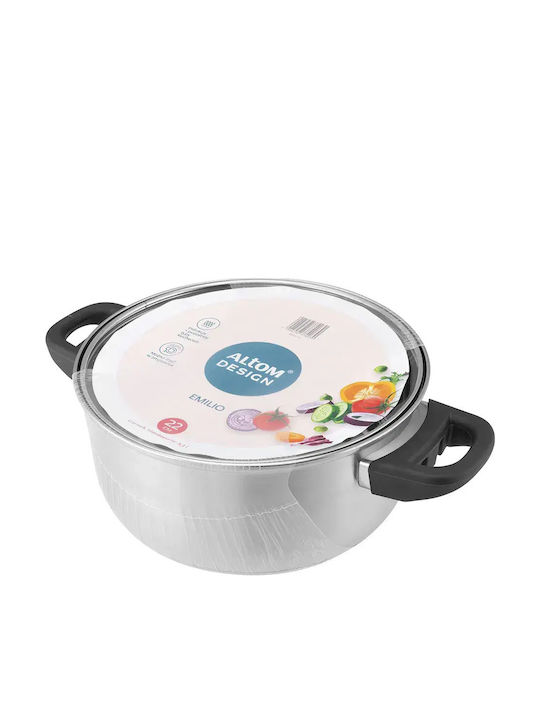 Altom Oală Adâncă din Oțel Inoxidabil 3.2l