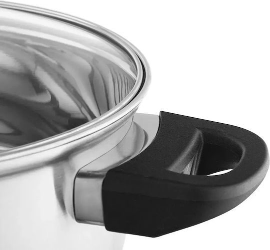 Altom Emilio Βαθιά Ανοξείδωτη Κατσαρόλα 3.2lt / 22cm