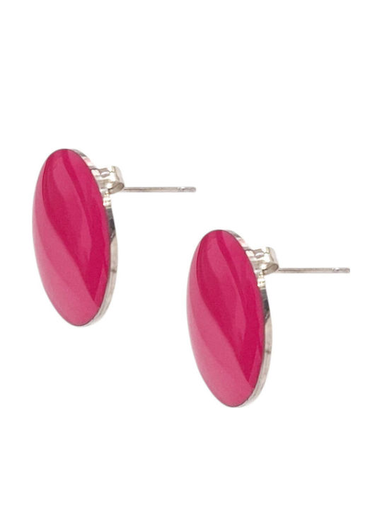 Touch Cercei Din Oțel Fuchsia 44 297