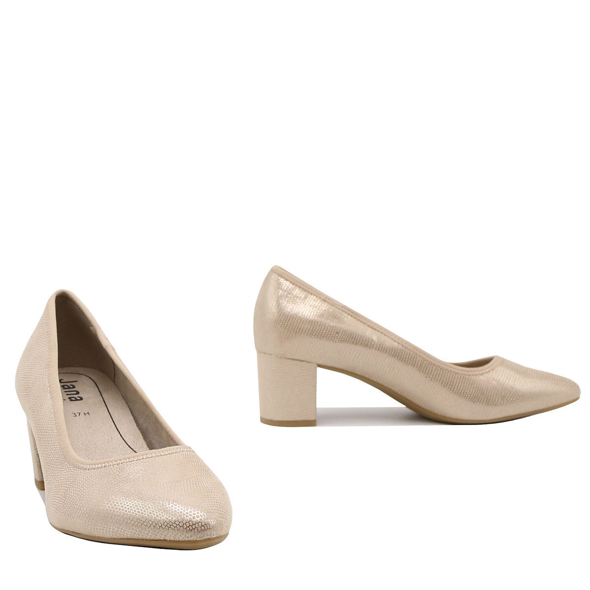 Jana Pantofi Cu Toc Bej 8-22461-46-496 | Skroutz Romania