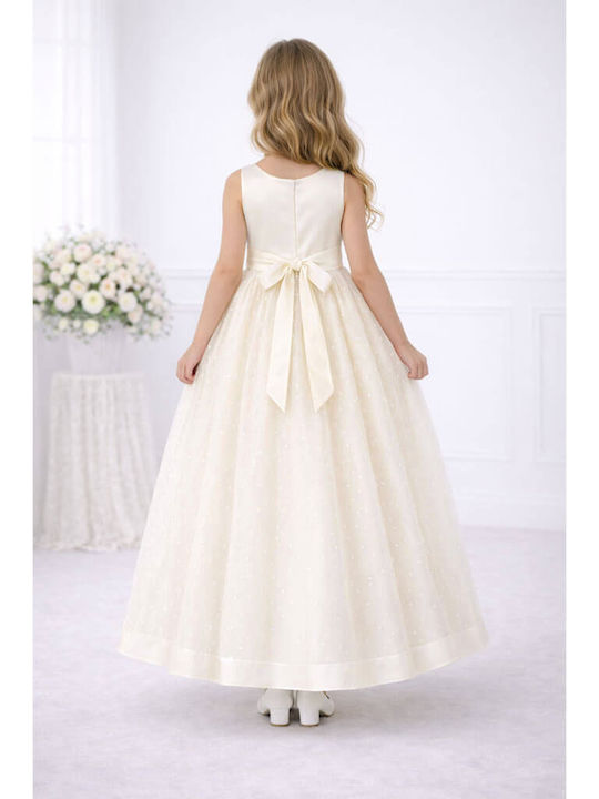 Girls Dress Ivory
