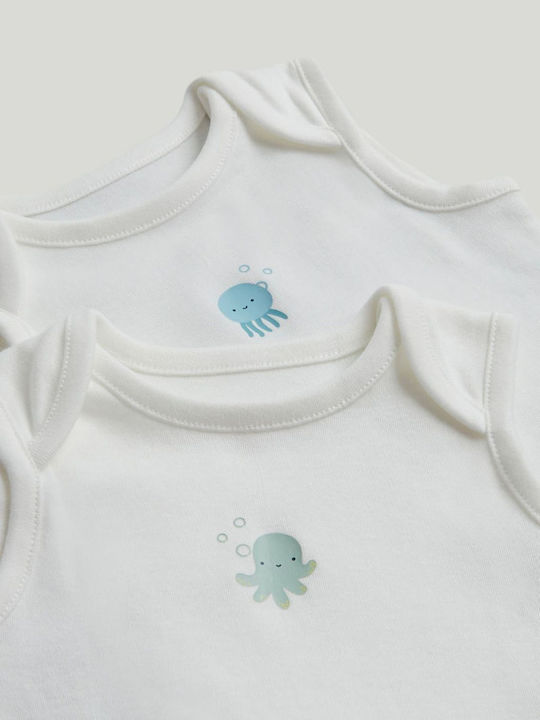Mothercare Σετ Κορμάκια Μπλε 5τμχ